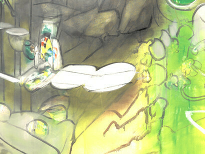 Roberto Matta, The Where at High Tide (1966)
