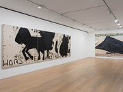 Rose Wylie, Exhibition view. Courtesy of David Zwirner