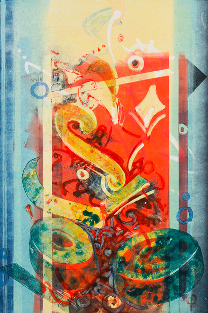 Edward Beckett, J.S. Bach fantasie and fugue in g minor, 2014. Courtesy of Walter Wickiser Gallery