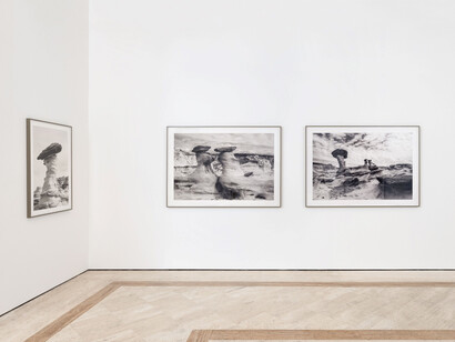 Priscilla Rattazzi, Between worlds, exhibition view. Courtesy of Robilant+Voena 