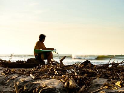 Looking at sea. Photograph Chris Burkard