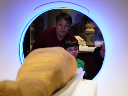 Mummies. Courtesy of Field Museum