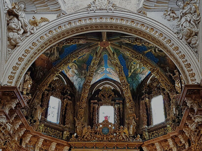 Cúpula da capela de Rosslyn na Escócia