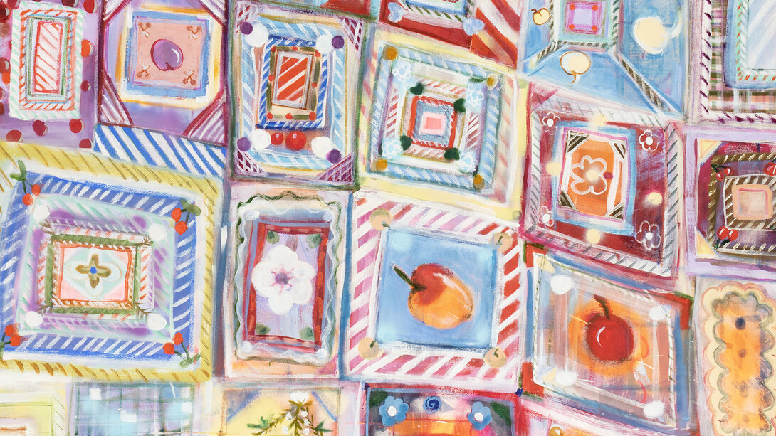 Eeva-Leena Eklund, 29 huivia (detail), 2026. Courtesy of Galerie Anhava