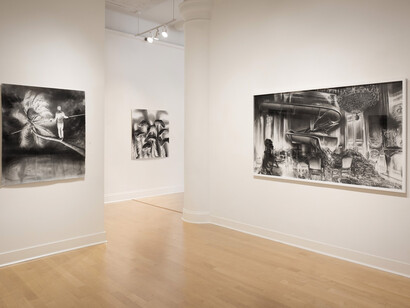 Gonzalo Fuenmayor, A certain slant of light, exhibition view. Courtesy of Dolby Chadwick Gallery