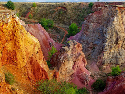 Ex cava di bauxite. Ph Raffaele D'Oria