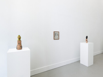 Anthony Peyton Young, From the ground up, exhibition view. Courtesy of CLAMP