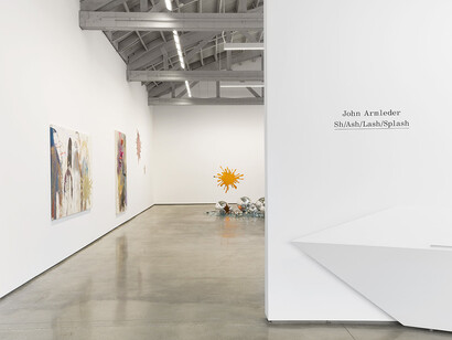 John Armleder. Courtesy of David Kordansky Gallery