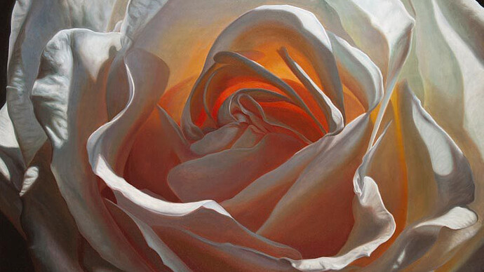 Vincent Keeling, Creation VII, Oil on Canvas, 75 x 100 cm