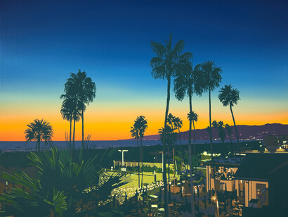Lindsey Warren, Beach glows (detail), 2026. Courtesy of Billis Williams Gallery