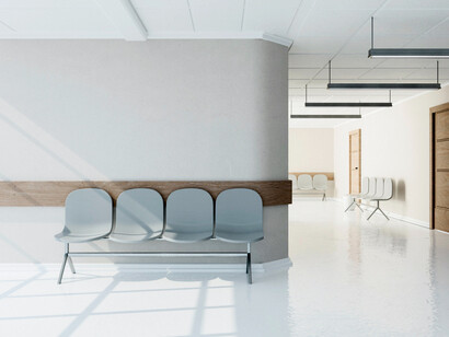 Sala de espera de un sanatorio