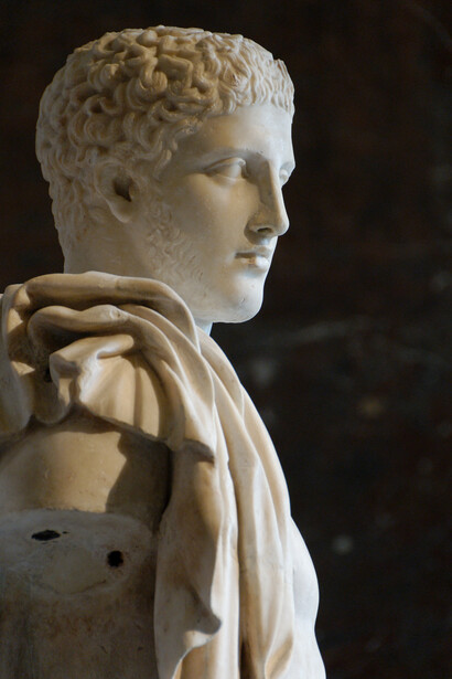 Una statua raffigurante Diomede, Louvre