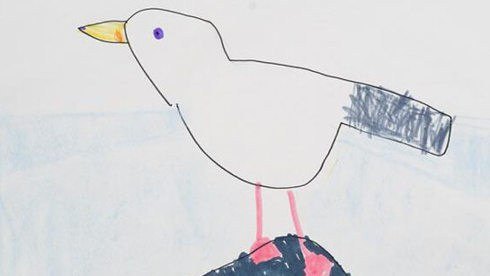 Feathery Friends (Nursery) by Anna Molyneux, 2nd Place