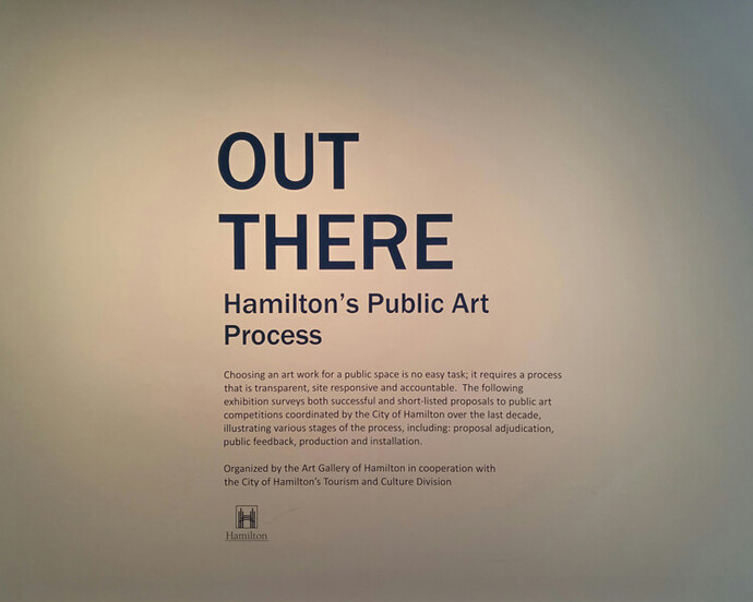 Hamilton’s Public Art Process. Courtesy of AGH 