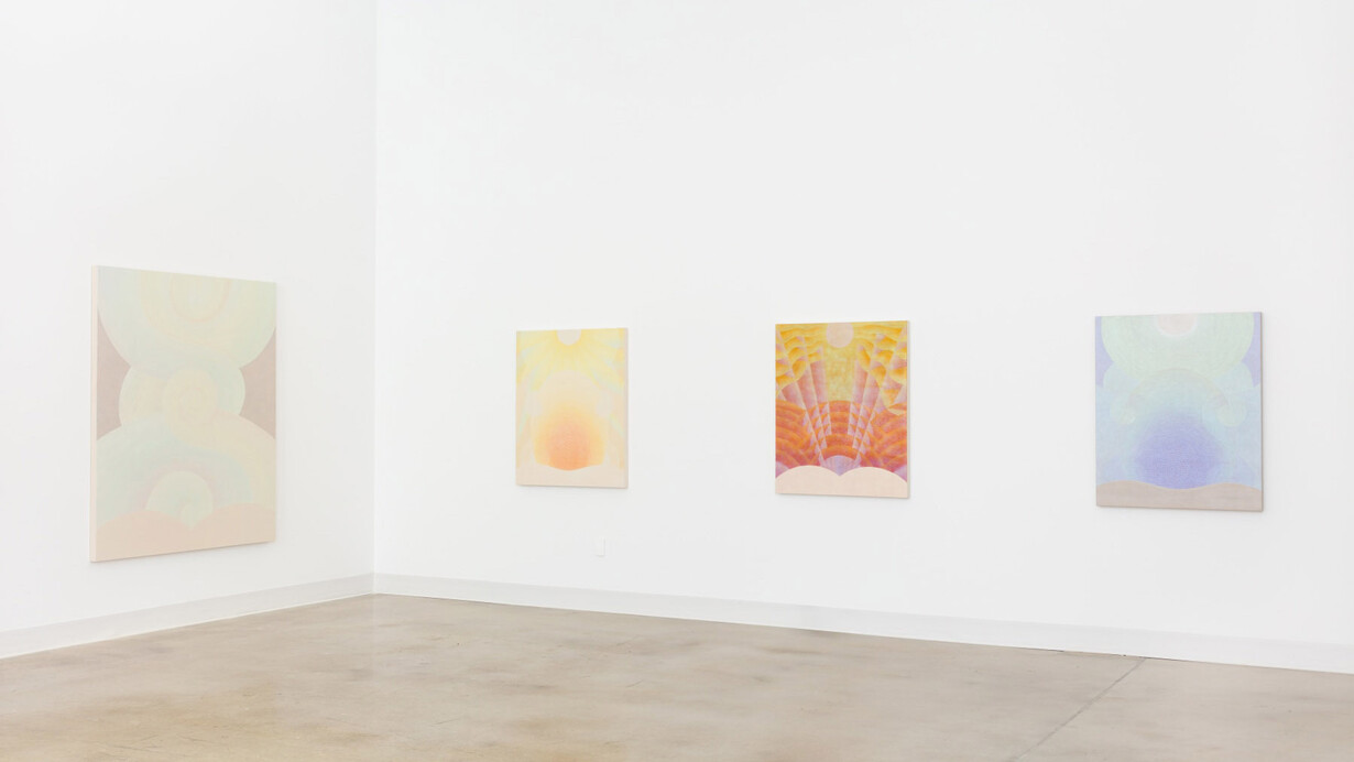 Jessica Cannon, Eternal geometries, exhibition view. Courtesy of Gavlak Gallery