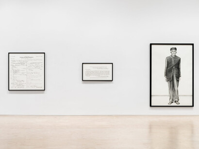 Lava Thomas, Lineage, exhibition view. Courtesy of Jessica Silverman