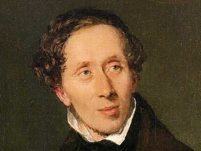 O escritor dinamarquês Hans Christian Andersen