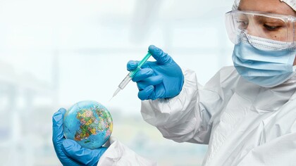 A nurse supporting immunization efforts critical to global disease prevention