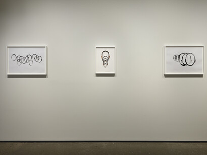 Christian Marclay, Listening, exhibition view. Courtesy of Gallery Koyanagi