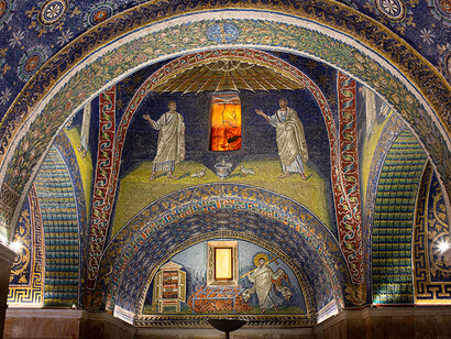 Alessandra Baldoni (1976), Mausoleo di Galla Placidia (prima metà V sec DC), Ravenna, photo 2019