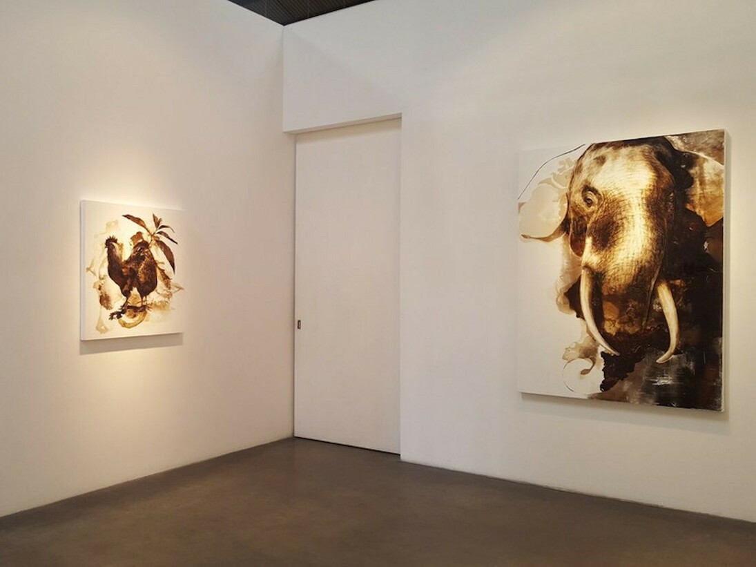 James Griffith, Exhibition view. Courtesy of Craig Krull Gallery
