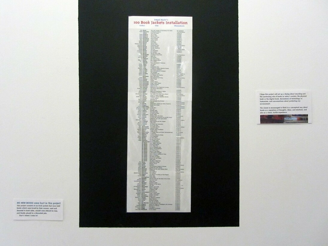 On the Wall, Exhibition view. Courtesy of Carter Burden Gallery