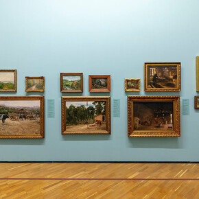 Almeida Junior, Caipiras. From the felling to longing, exhibition view. Courtesy of Pinacoteca
