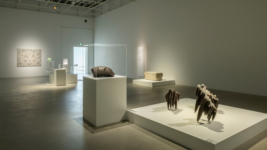 Various artists, Collection exhibition 1. Material fever, exhibition view. Courtesy of 21st Century Museum of Contemporary Art