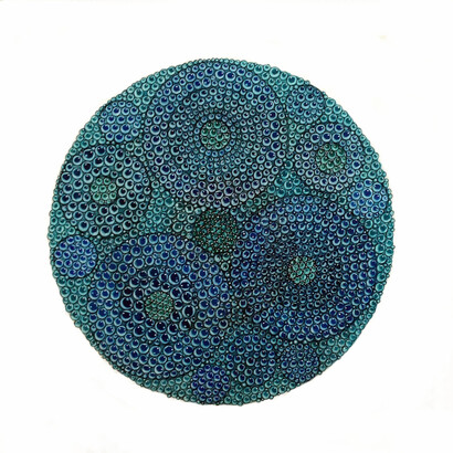 Untitled - Watercolor on Paper - 36”x36”, 2014
