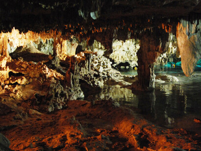 Playa del Carmen, Quintana Roo, cenote subterráneo 