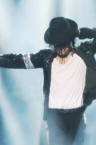 Imitador del legendario artista, Michael Jackson