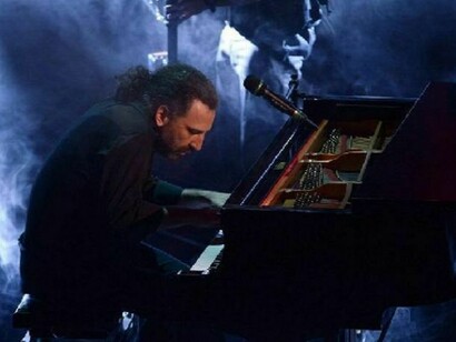Stefano Bollani a Sanremo  
