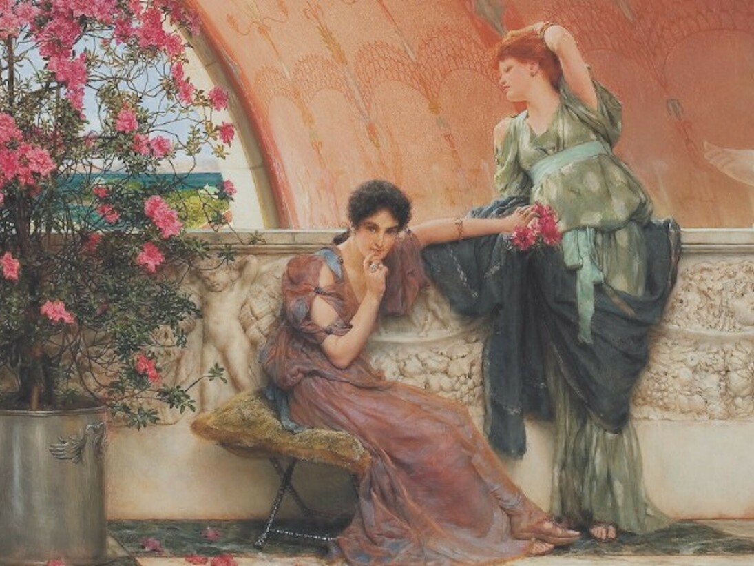 Lawrence Alma-Tadema. Courtesy of Belvedere Museum 
