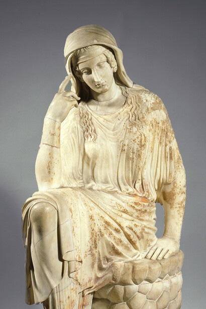 Penelope, I sec. d.C., da un originale greco del 460 a.C., marmo, Città del Vaticano, Musei Vaticani