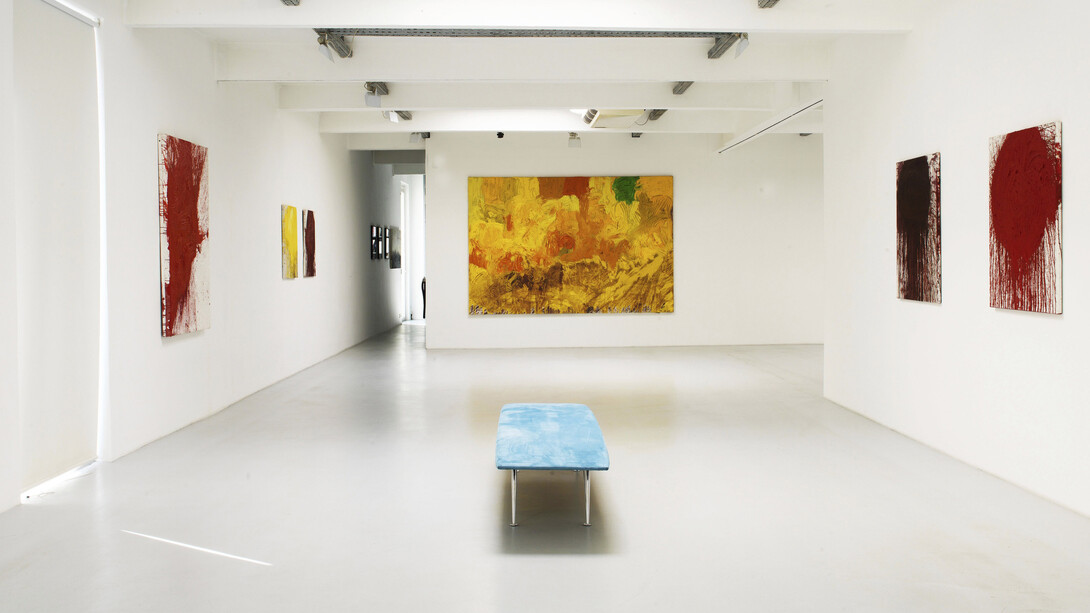 Hermann Nitsch. Courtesy of Gallery Elisabeth & Klaus Thoman