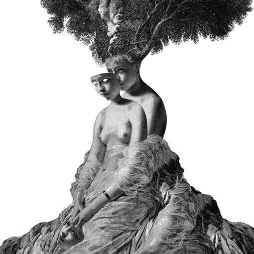 Dan Hillier Undreamt - screen print 76cm x 112cm. Courtesy of Saatchi Gallery