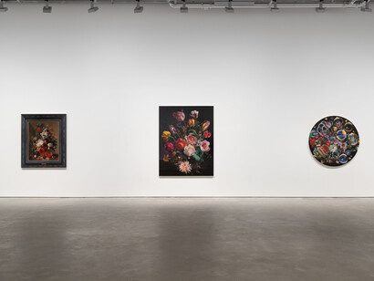 Marc Dennis, I’m happy you’re here, exhibition view. Courtesy of Harper’s Gallery