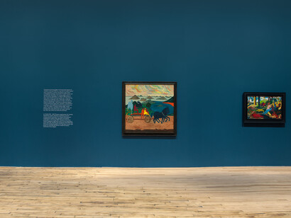 Bob Thompson: So let us all be citizens, installation view, 2023, 52 Walker, New York. Courtesy 52 Walker, New York