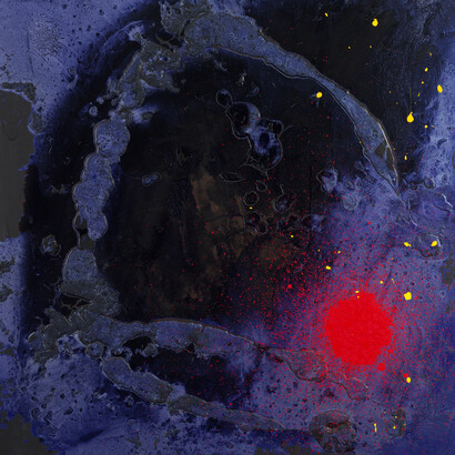 Moon In The Water (Mysteries), 2011, 60 x 55 inches. Courtesy of Millennium Gallery