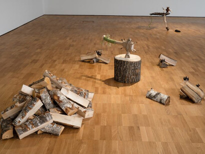 They began to talk, exhibition view. Courtesy of Kumu Art Museum