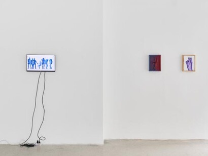Mátyás Fusz, The human body, for machines, exhibition view. Courtesy of Kisterem Gallery