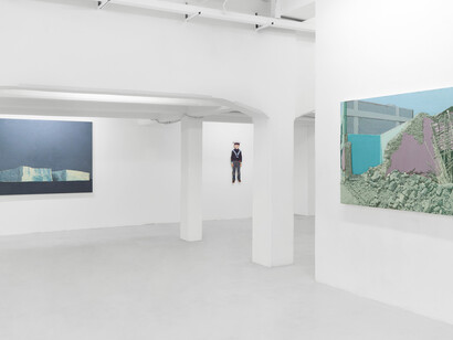 Cristiano De Gaetano, Presenze silenziose, vista della mostra. Per gentile concessione di The Flat - Massimo Carasi Milano