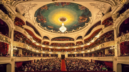Théâtre municipal de Santiago, Chili, inauguré en1857
© Iván Serrano