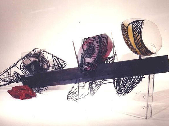 Agathe Sorel, The Lure of Lost Cultures, 1982, 2200 x 1240 x 700mm
