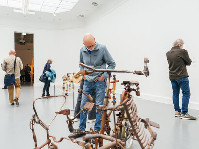 Various artists, Bridging minds, exhibition view. Courtesy of the Van Abbemuseum