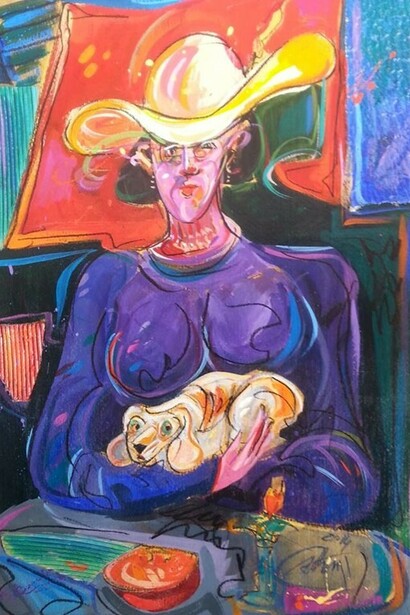 Nino Attinà, Figura col cane