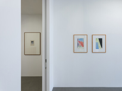 Raoul De Keyser, Early works, exhibition view. Courtesy of Wako Works of Art. Photo by Tomoki Imai
