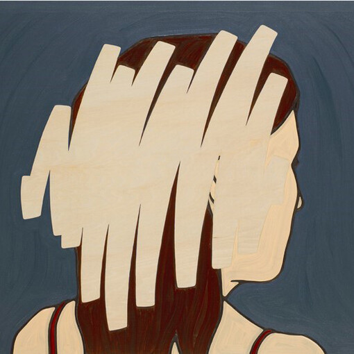 J. Palladini, Negation Scratch 6, 30x40, Oil Charcoal On Wood, 2017