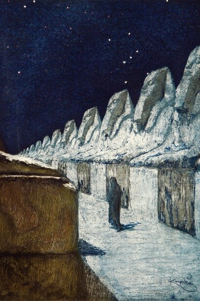 Frantisek kupka, La via del silenzio