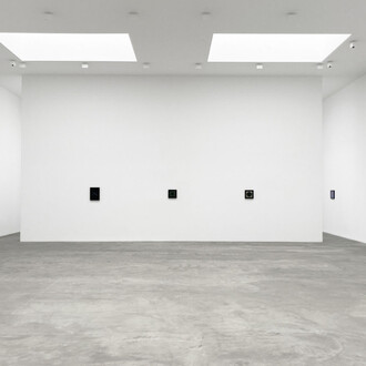 Jordan Belson, The cosmic view, exhibition view. Courtesy of Matthew Marks Gallery